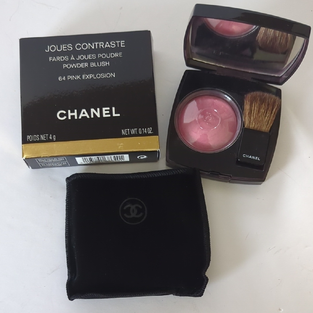 CHANEL Joues Contraste Blush - 64 Pink Explosion